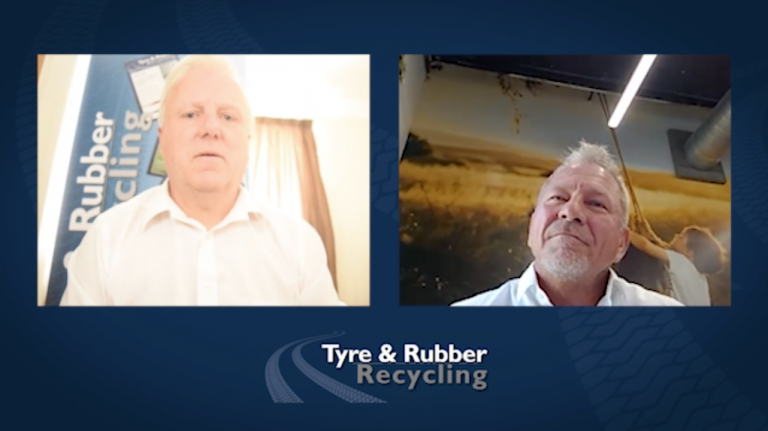 Shredded Tire Appear on The Tyre Recycling Podcast