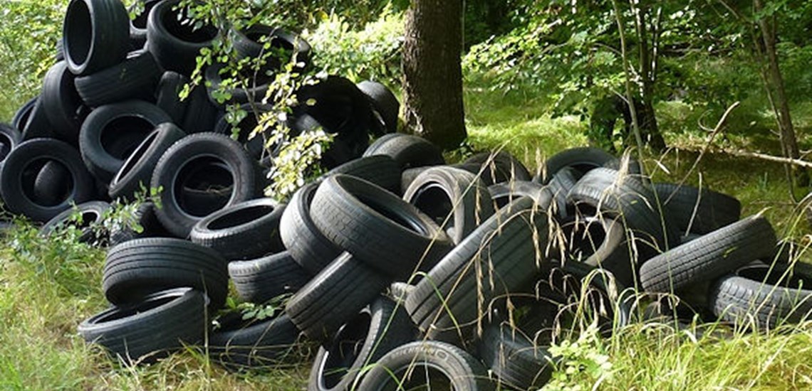 Illegal Tyre Dumping