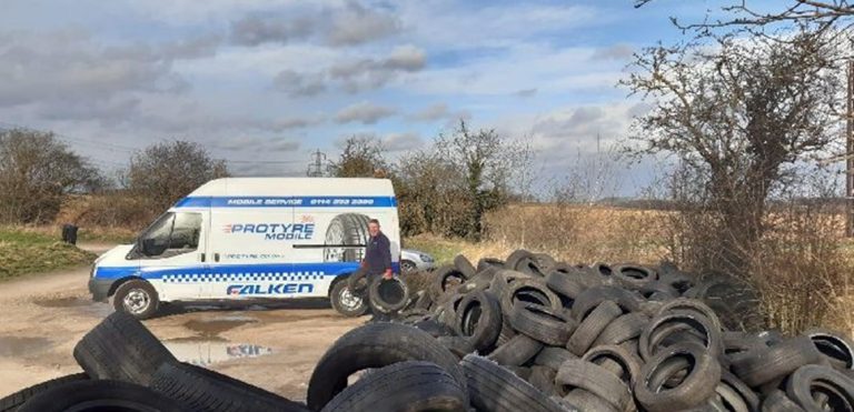Protyre Clearing Up Illegally Dumped Tyres
