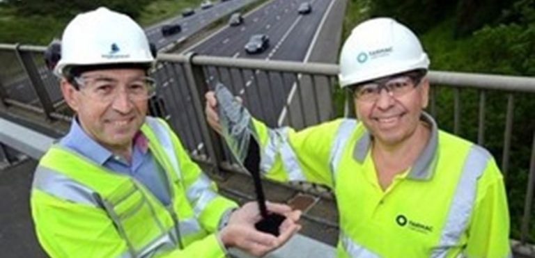 Highways England Get On-Board with Rubberised Asphalt
