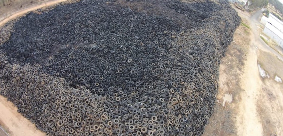 Stawell Tyre Dump