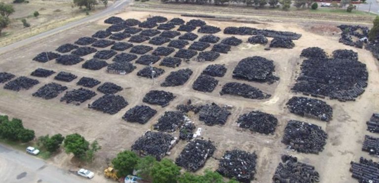 Tyre Recycler Jailed but Dump Remains