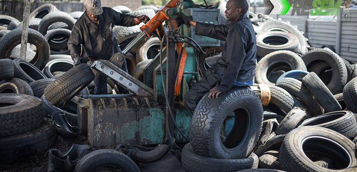 South Africa Tyre Recycling