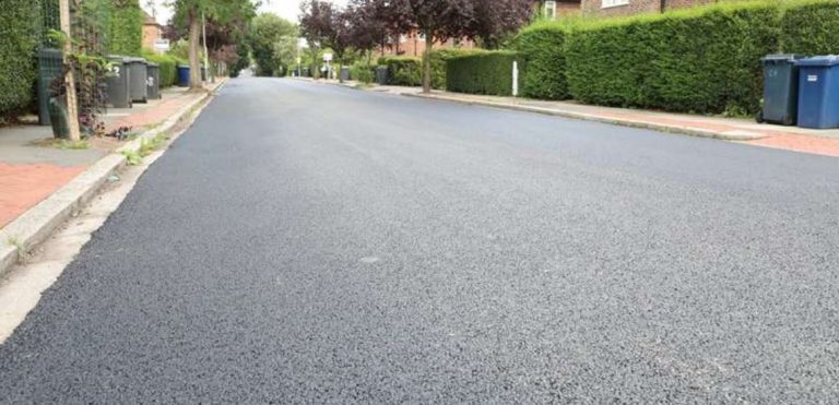 Rubberised Asphalt for Barnet Council