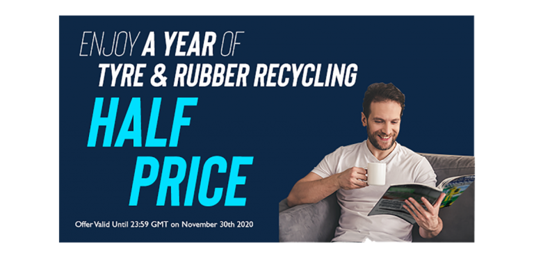 Tyre & Rubber Recycling Offering 50% Discount 
