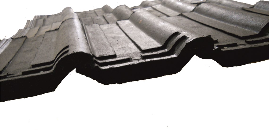 Rubber Roof Tiles