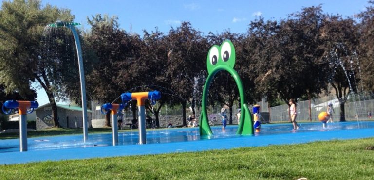 Spray Park Gets New Coating