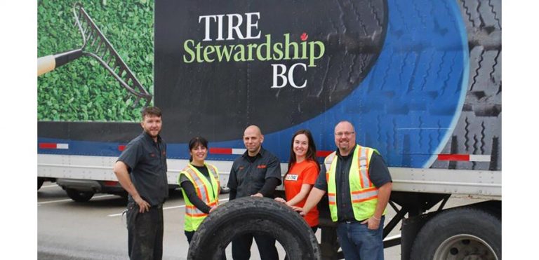 100 million Tyres in 30 Years for British Columbia Tire Stewardship