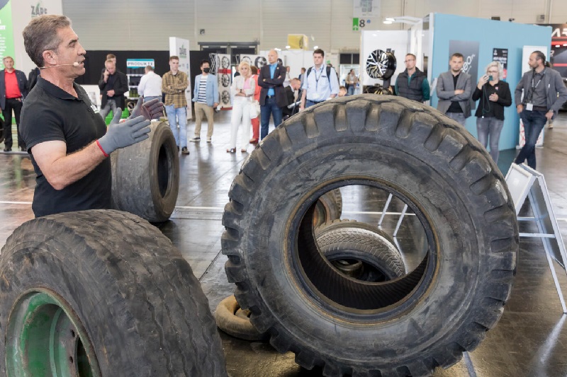 Tyre recycling at The Tire
