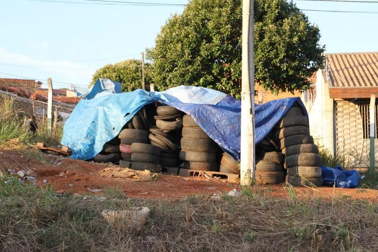 Tyre Accumulation in Santa Bárbara d’Oeste (BR)