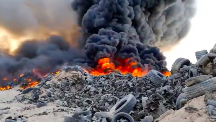 Tyre Graveyard