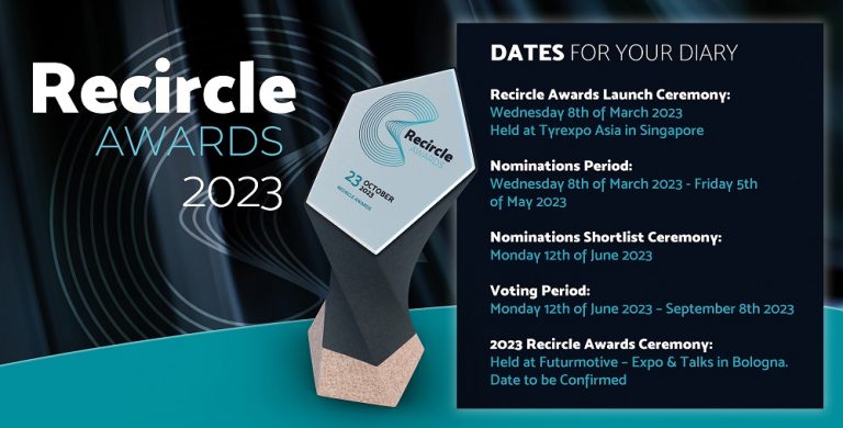 Recircle Awards 2023 Ready to Launch in March