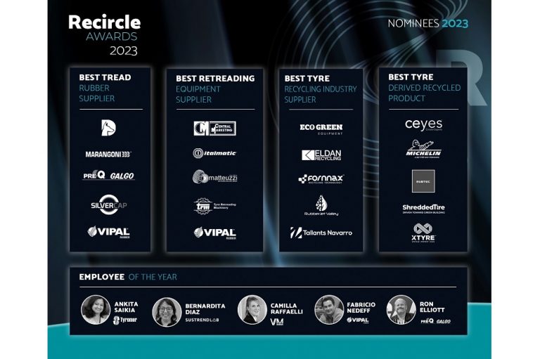 Nominees List Presented for 2023 Recircle Awards