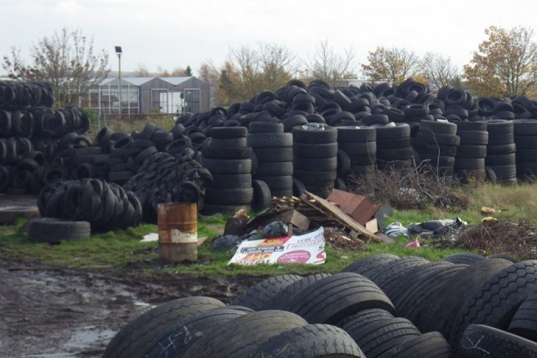 Environment Agency Acts on Illegal Tyre Operation