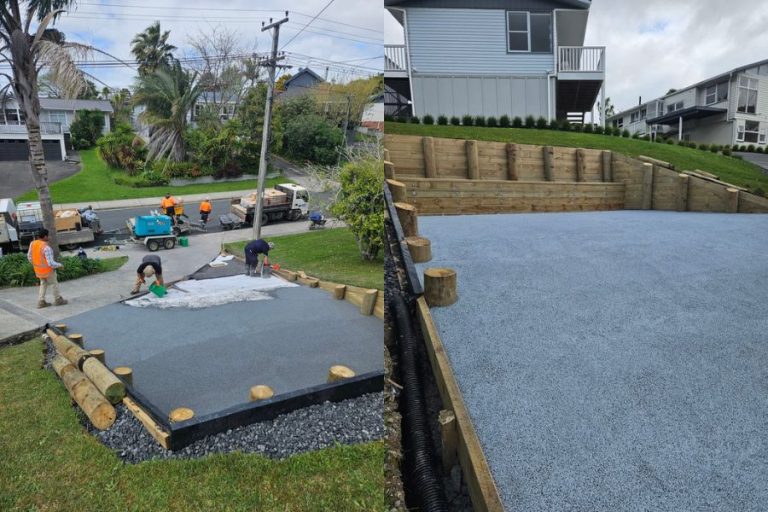 First Porous Lane Residential Parking Bay in New Zealand