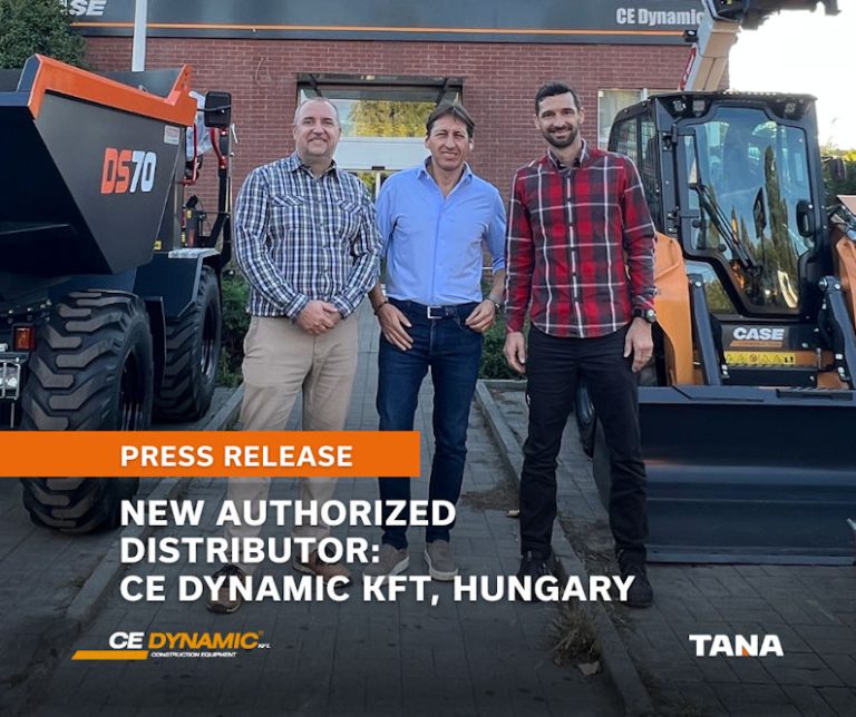 Tana Oy appoints CE Dynamic Kft as Hungarian Distributor